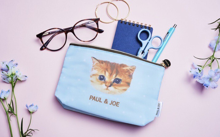 PAUL&JOE マルチポーチポール&ジョー ポーチ ゼクシィ国内ウエディング付録 猫 ねこ ネコ柄 ヌネット 新品未開封品拍卖