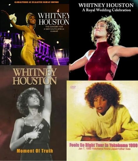 WHITNEY HOUSTON ホイットニー・ヒューストン/ 4タイトルセット Moment Of Truth FEELS SO BIGHT 拍卖