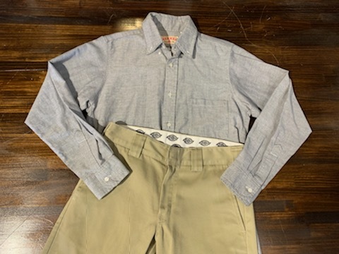 K154TC メンズ パンツ コラボ 別注 Dickies AZ junhashimoto ディッキーズ エーゼイ ジュンハシモト ワーク / W28 全国一律レターパック拍卖