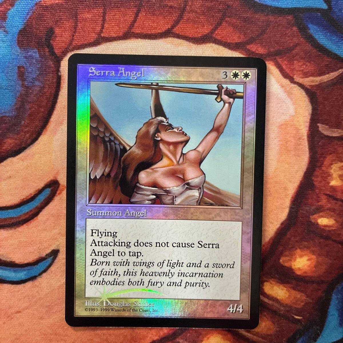 MTG マジックザギャザリング foil 英語 プロモ セラの天使/Serra Angel拍卖