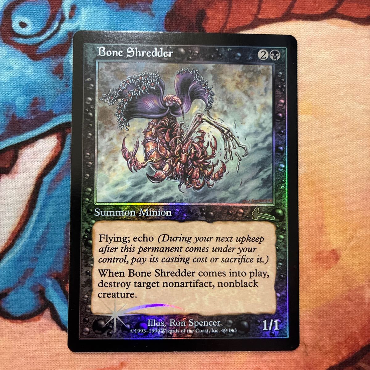 MTG マジックザギャザリング foil ウルザズ・レガシー 英語 骨砕き/Bone Shredder拍卖