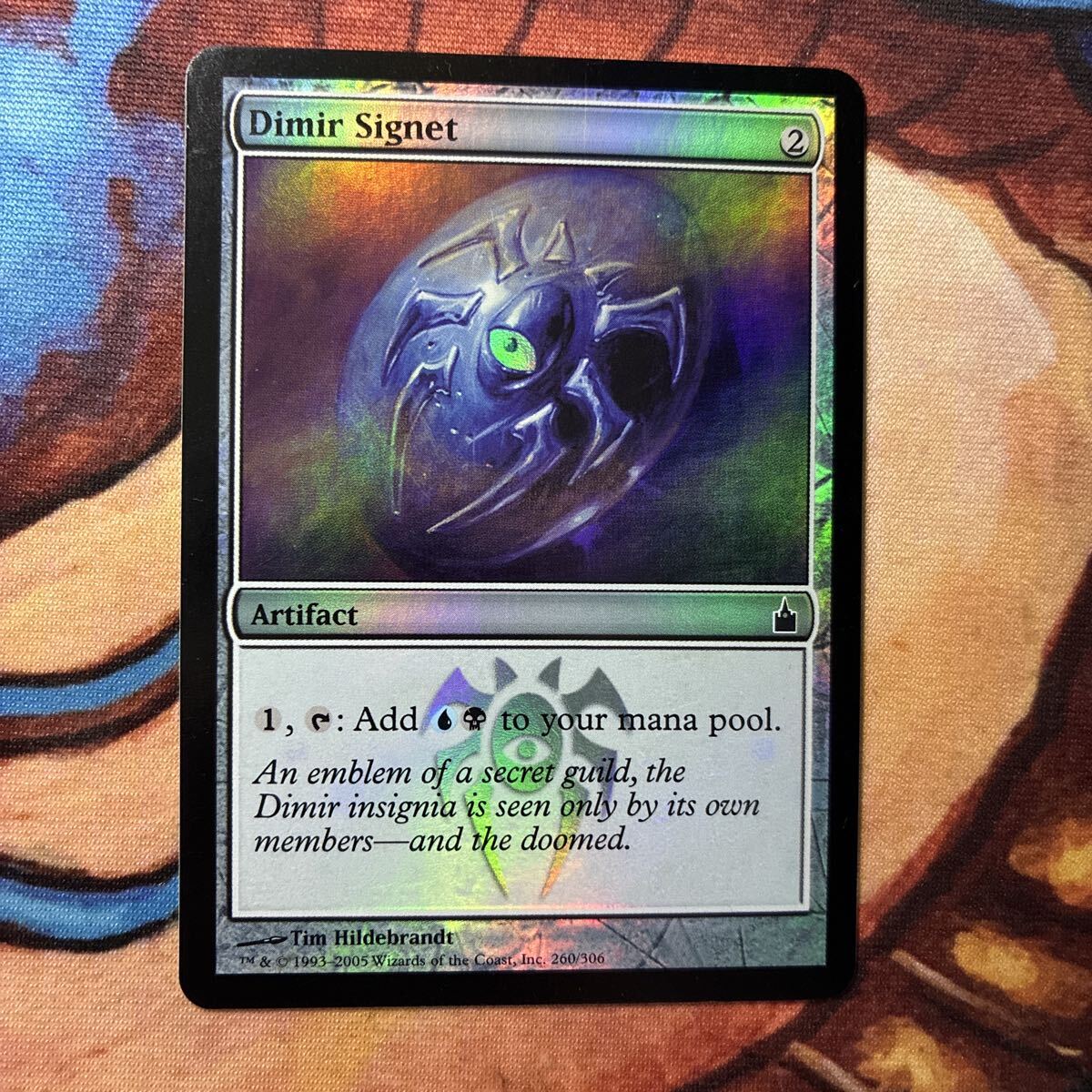 MTG マジックザギャザリング foil ラヴニカ:ギルドの都 英語 ディミーアの印鑑/Dimir Signet拍卖