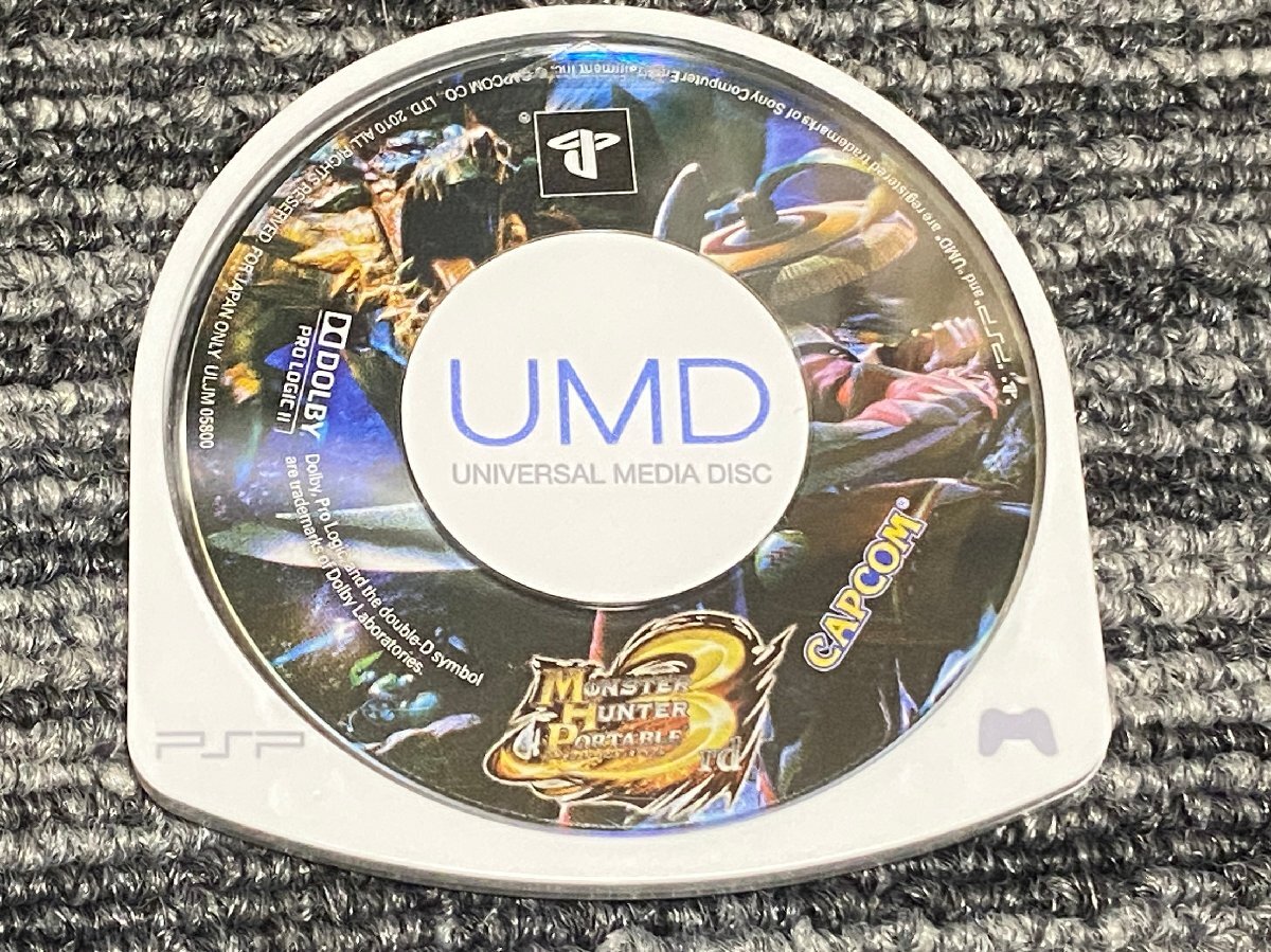 PSP ソフト モンスターハンター 3rd ポータブル プレイステーションポータブル拍卖