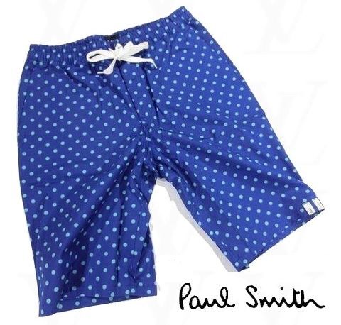 H火08096新品▼国内正規品 ポールスミス ショートパンツ 【 L 】 ハーフパンツ ラビットロゴ Paul Smith ホームウエア カジュアル 紺系拍卖
