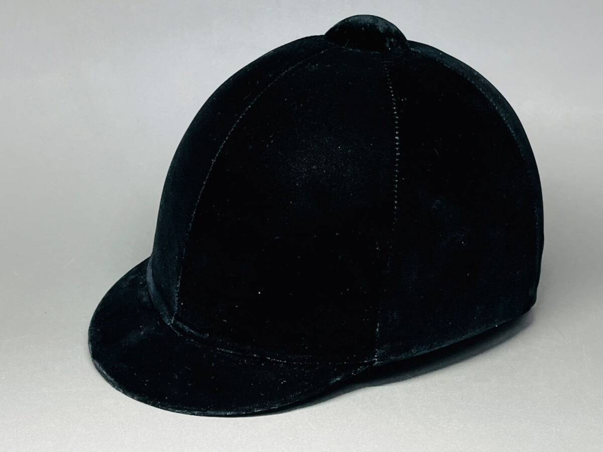 乗馬用ハット ヘルメット 7 1/2 帽子 ブラック 海外 アンティーク 貴重 ヴィンテージ 歴史 骨董 時代物拍卖