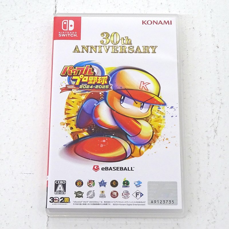 ★中古★Nintendo Switchソフト パワフルプロ野球2024-2025 (スイッチソフト/パワプロ)★【GM646】拍卖