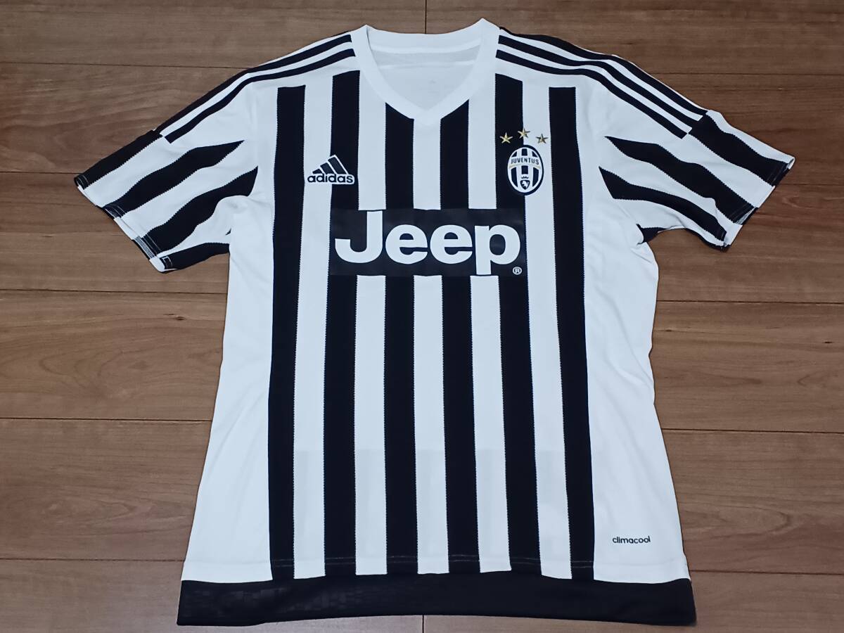 ADIDAS サッカー ユヴェントス ユニフォーム 2015-2016 ホーム US Mサイズ 美品 ユベントス 05 / 15 AA0336 ATV001 Juventus拍卖