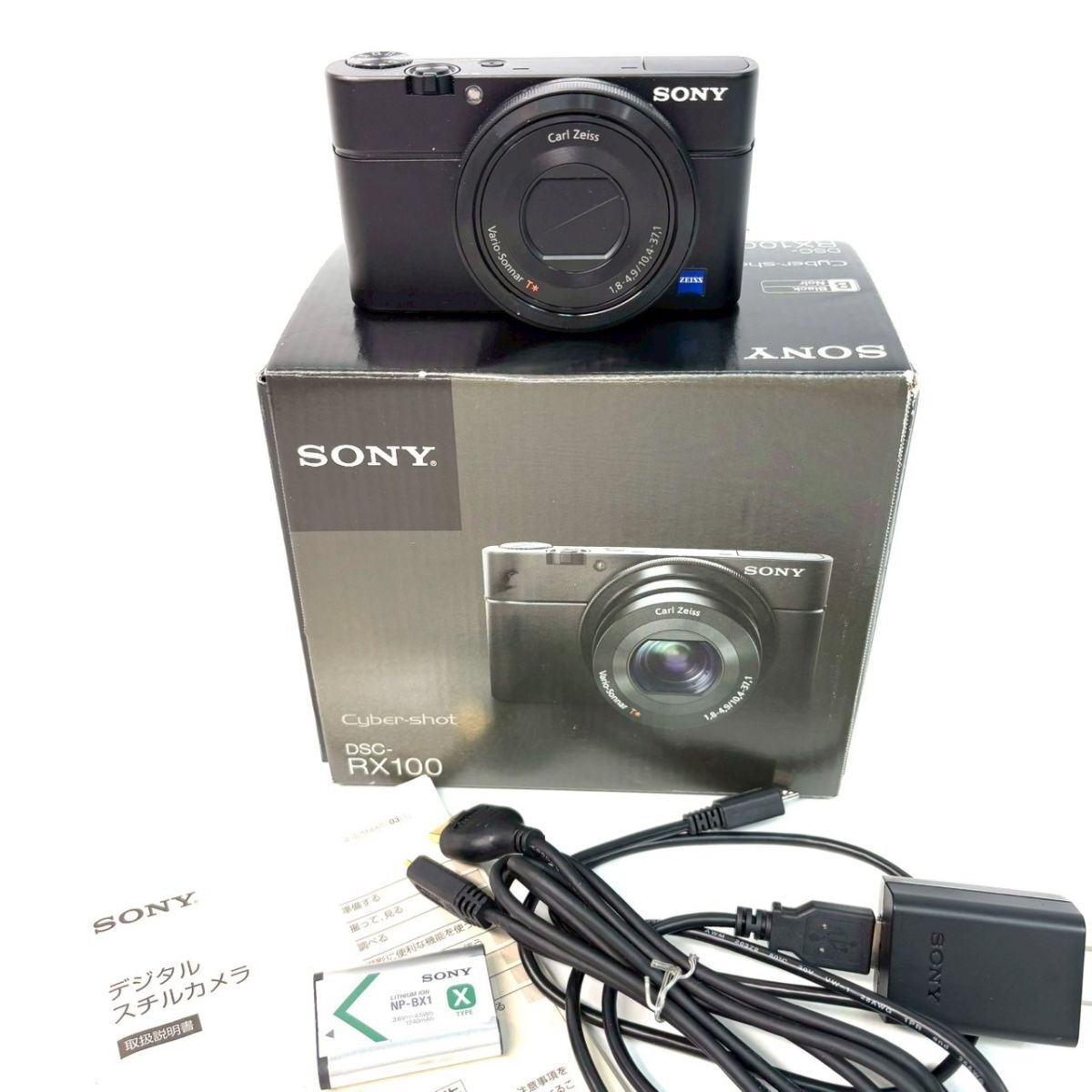 【通電確認済】SONY ソニー Cyber-shot サイバーショット DSC-RX100 コンパクトデジタルカメラ IT76QD7RM6YS A3拍卖