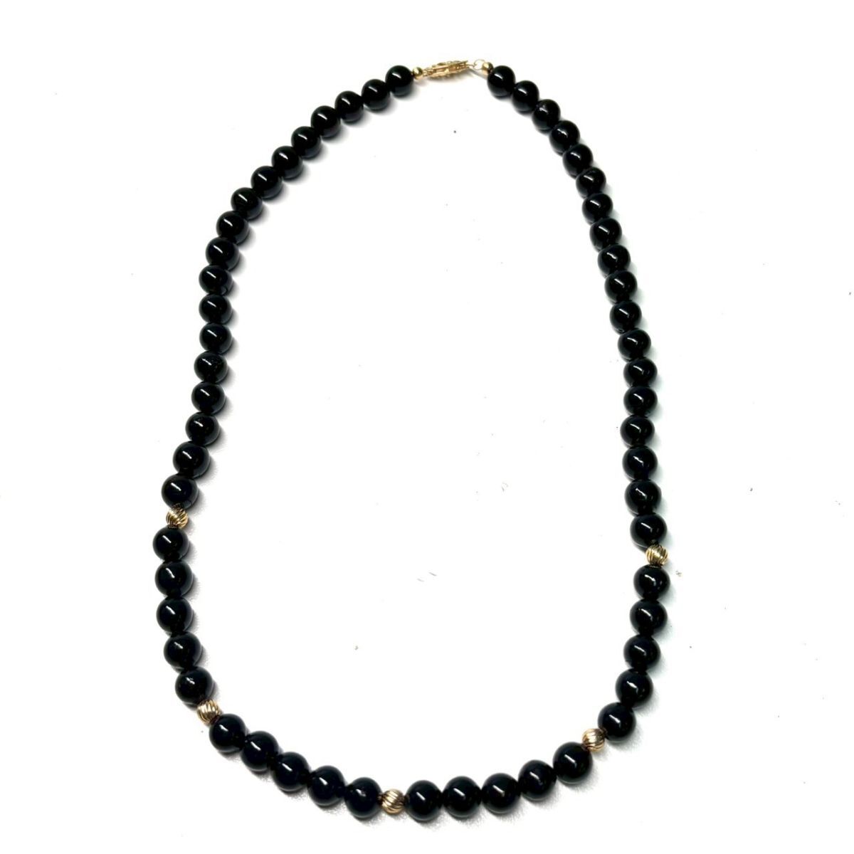 ブラックパール 黒真珠 ネックレス 刻印 14K 総重量約15g アクセサリー ITITFWOIDQ88 F15拍卖