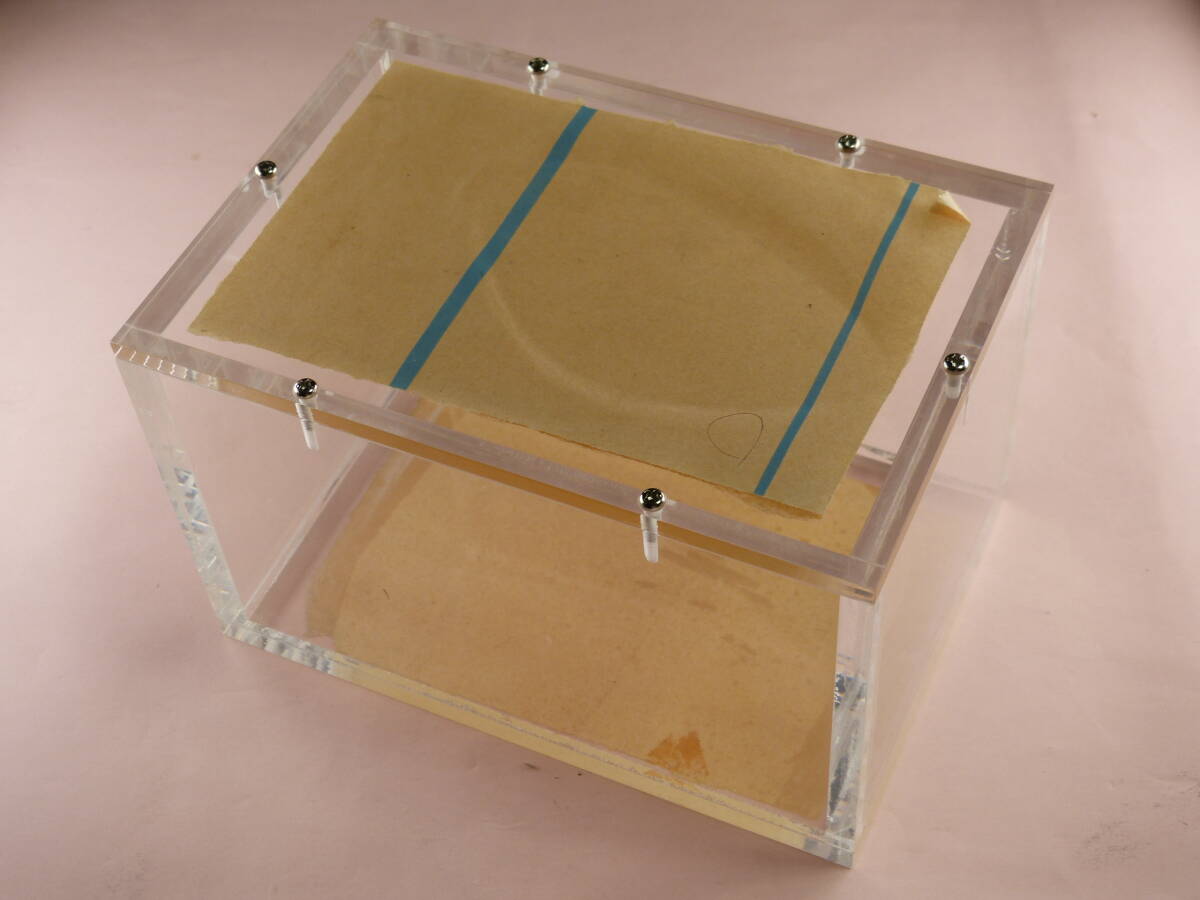 ★☆透明アクリルボックス 176×120×H115mm 未使用品☆★拍卖
