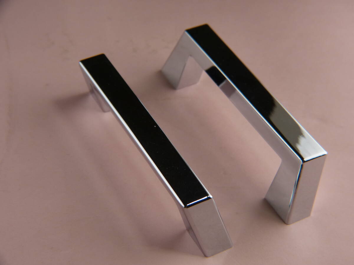 ★☆栃木屋 メタル取手 100mm M5ネジ 傾斜型 未使用品☆★拍卖