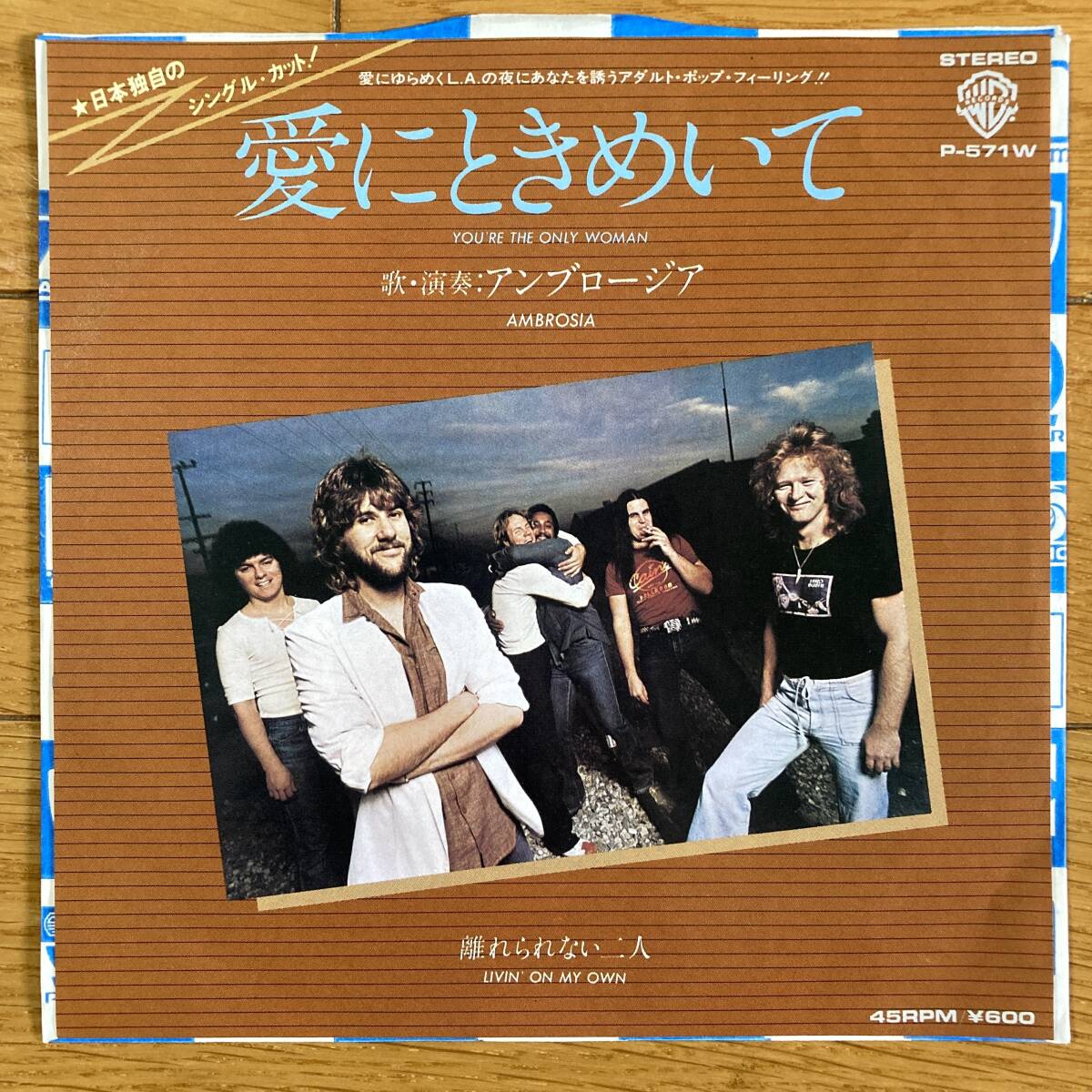 ■アンブロージア■愛にときめいて■Ambrosia■You're The Only Woman■P-571W■AOR■EP■4423拍卖