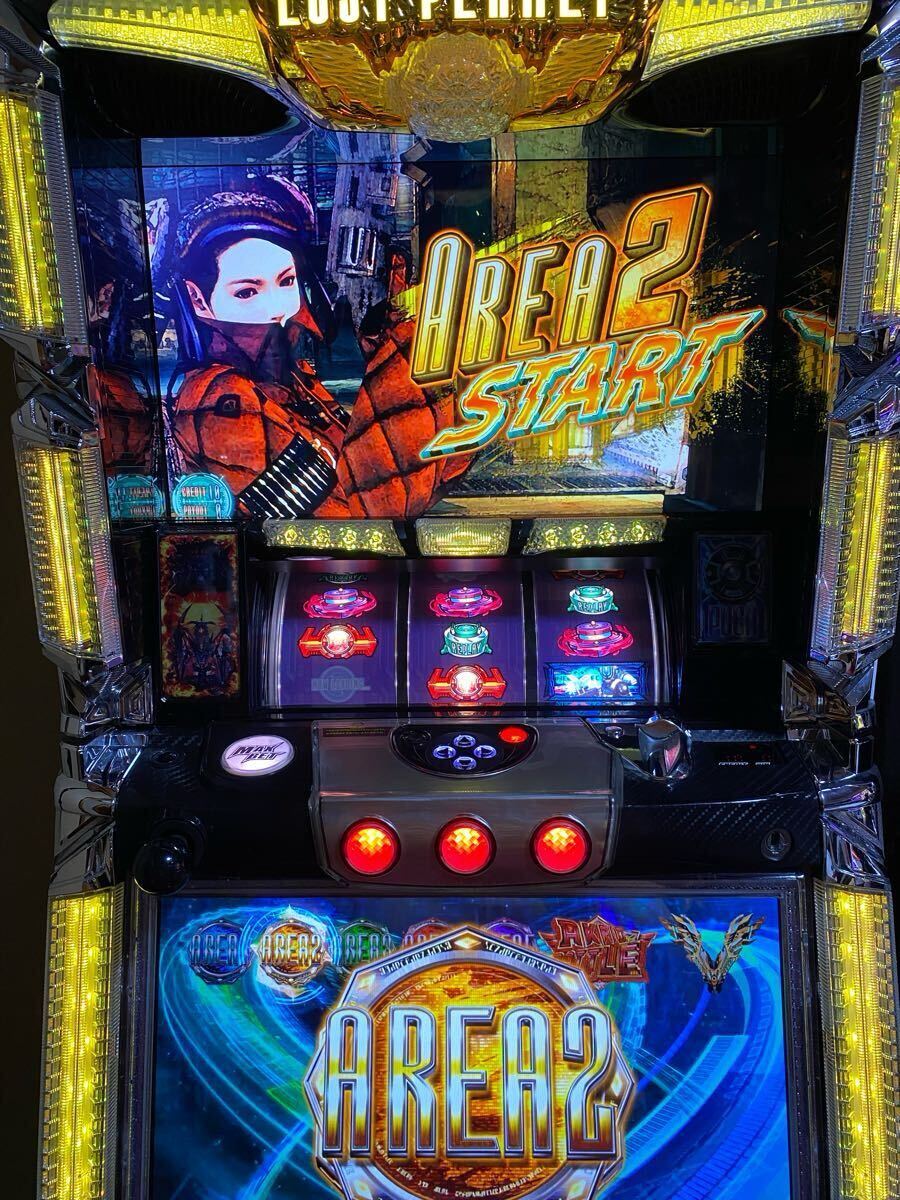 パチスロ 実機 ロストプラネット2 上部ユニットのみ (枠はオプション)拍卖
