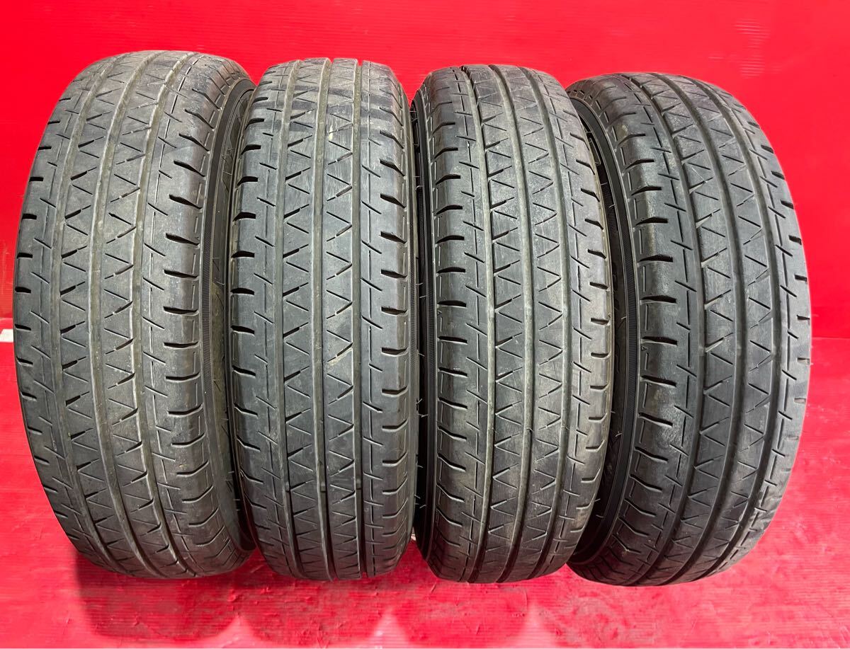 ヨコハマ ブルーアースvan RY55 185/75R15 106/104N LT 22年製 7分山 4本セット拍卖