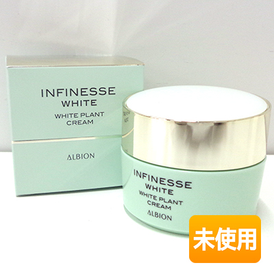 【未使用】ALBION / アルビオン アンフィネスホワイト ホワイト プラント クリーム 30g 〈薬用美白クリーム〉拍卖