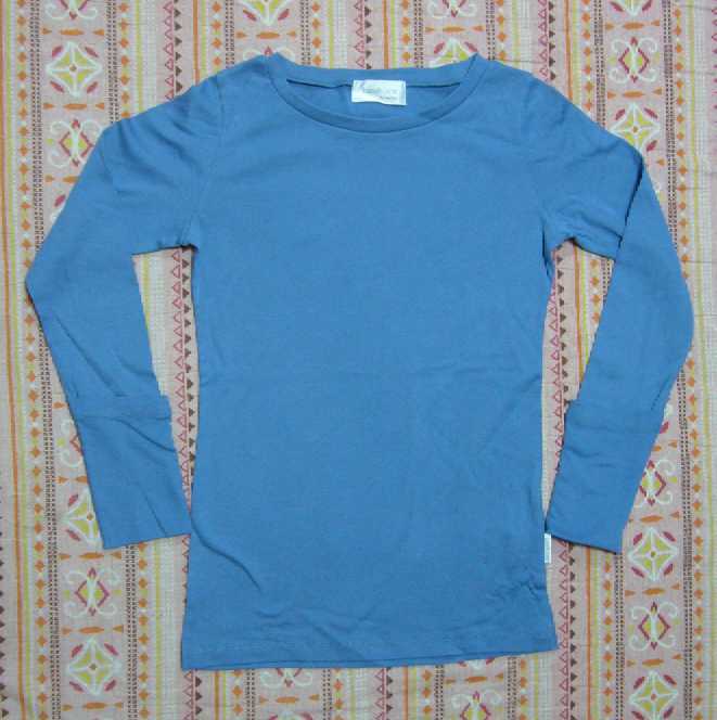 即決★マタニティ無地カフスロールアップカットソー拍卖