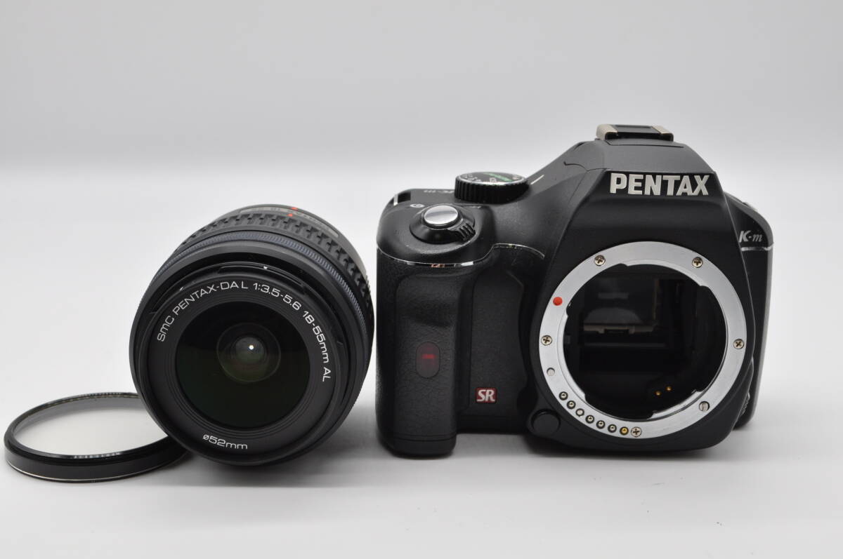★良品★PENTAX ペンタックス K-m ボディ / レンズ DA L 18-55mm F3.5-5.6 AL #B3440拍卖