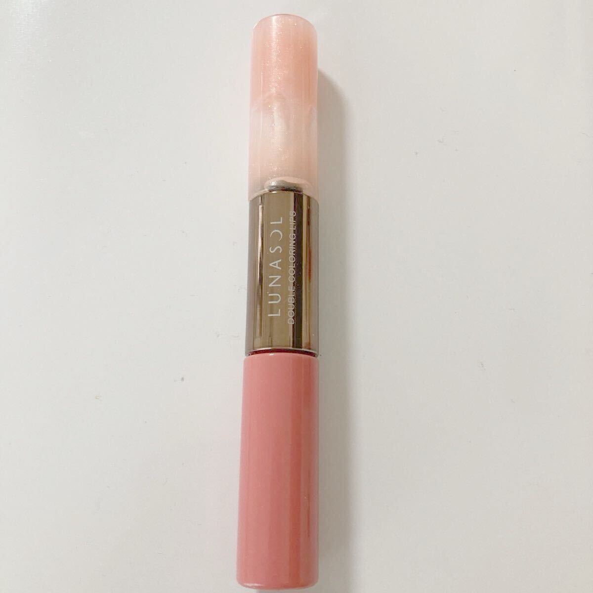 ルナソル・ダブルカラーリングリップス・04・ミルキィピンク・ピンク系・口紅・グロス・定価3300円拍卖