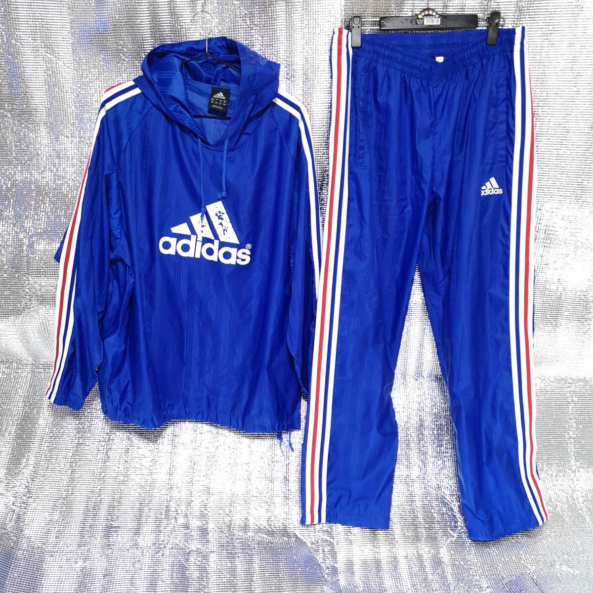 サッカー部 ピステ アディダス トリコロールカラー L 770拍卖