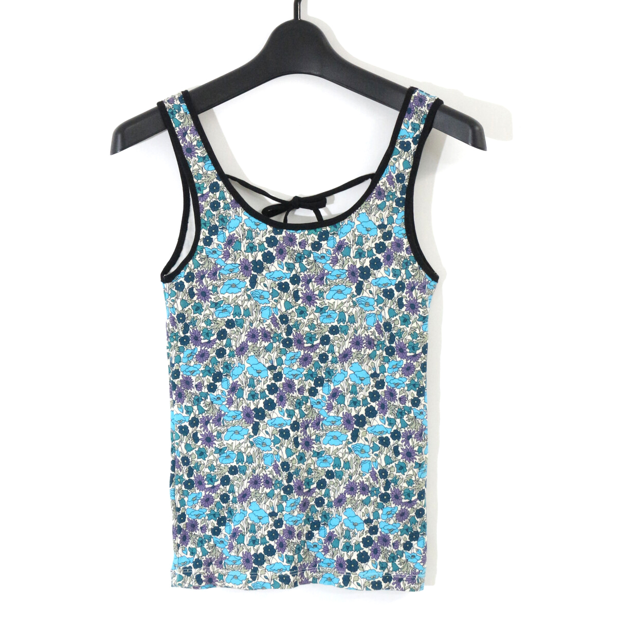 Drawer フラワーパターンタンクトップ 1 1517-299-1709 ドゥロワー拍卖