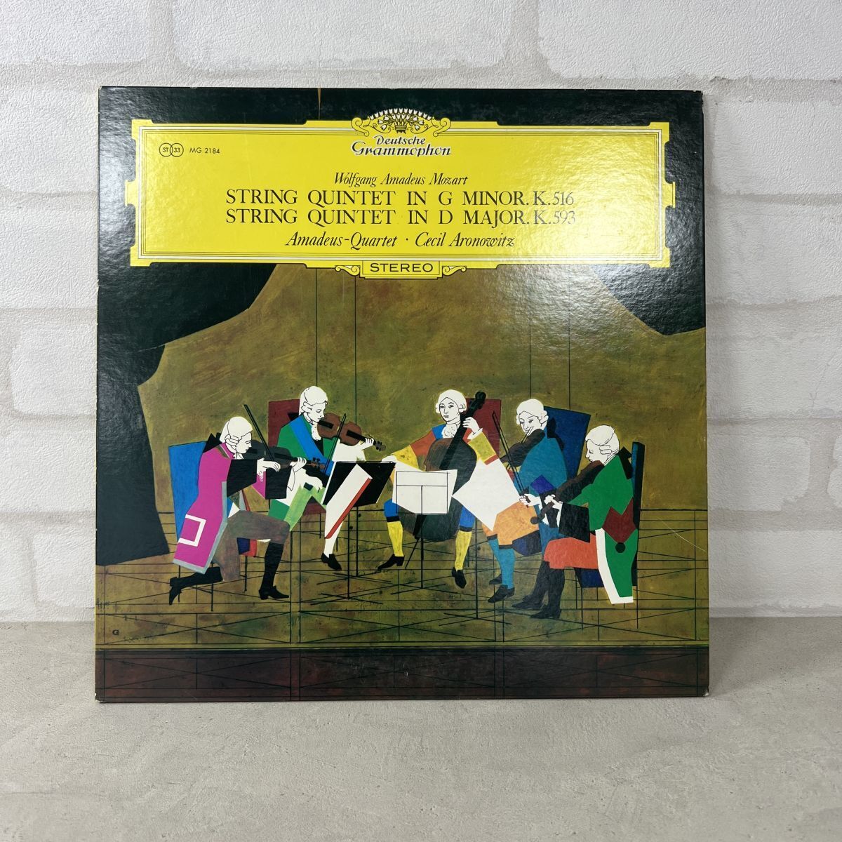 【100円スタート】モーツァルト グラモフォン室内楽シリーズ MG2184 LP レコード【374】拍卖