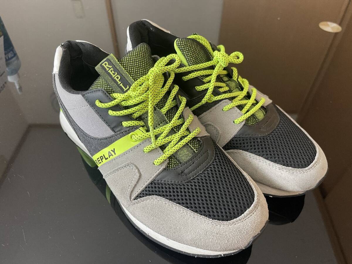 REPLAY リプレイ スニーカー 27.5cm 美品拍卖