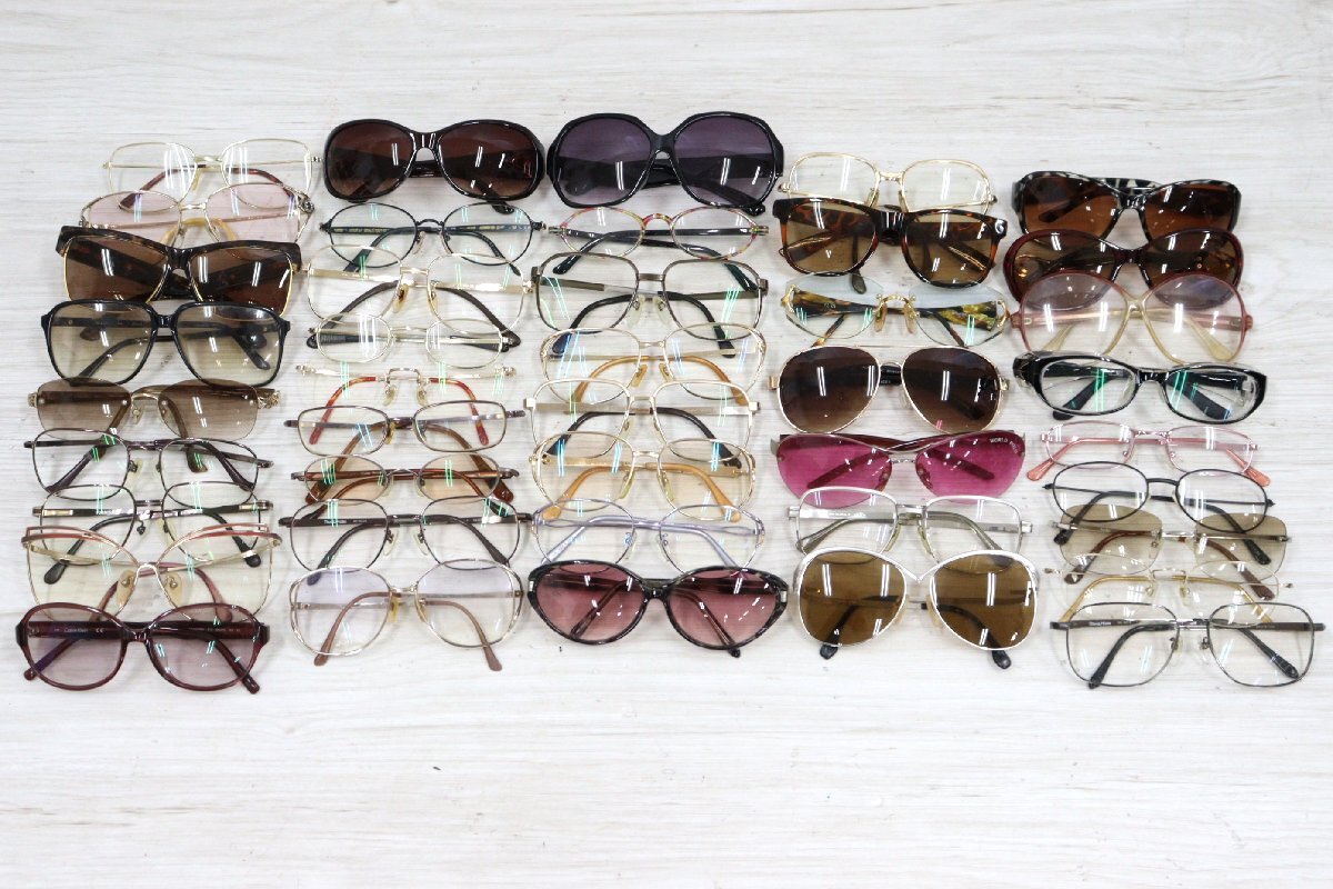 【行董】アイウェア まとめ メガネ サングラス カルバン・クライン イヴ・サンローラン エス・テー・デュポン ファッション小物 AG000ABZ04拍卖