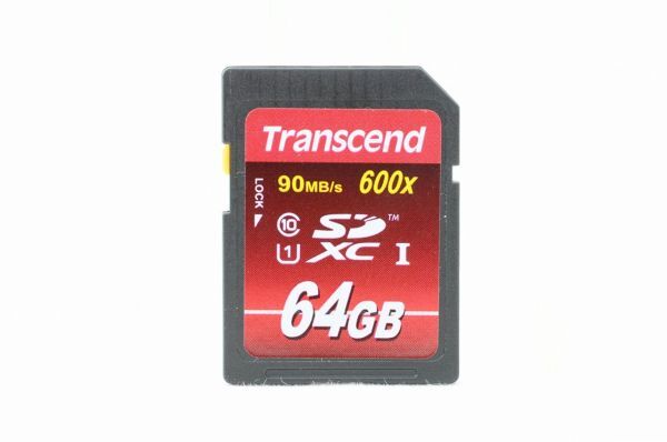 送料無料! Transcend トランセンド SDXCカード 64GB 90MB/S 600X Class10 U1 UHS-Ⅰ#25070302拍卖