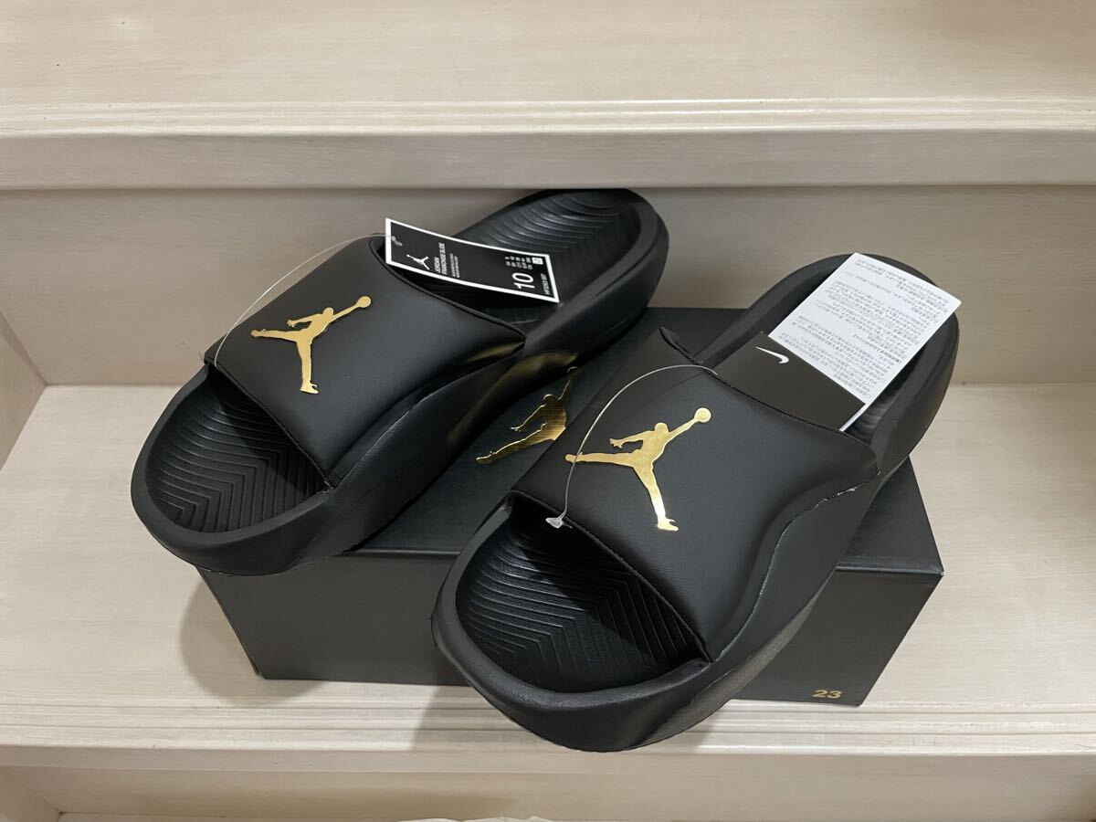 新品 箱付【NIKE】ナイキ JORDAN ジョーダン スポーツ サンダル フランチャイズ黒 28 HF3263-007拍卖