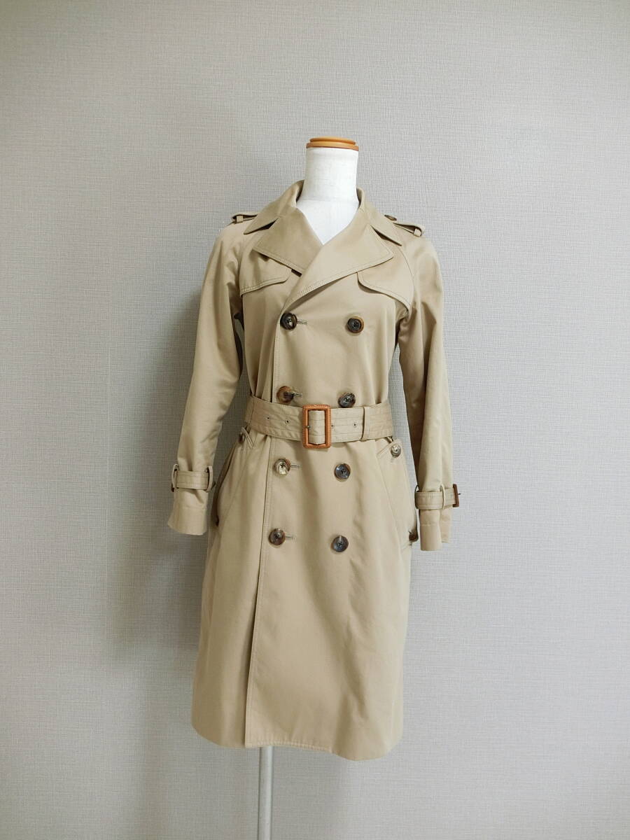 DEUXIEME CLASS ドゥーズィエムクラス トレンチコート ベージュ 32 希少サイズ拍卖