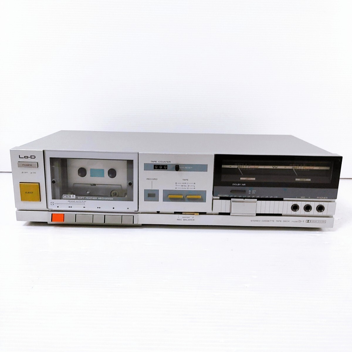 【完動品】Lo-D カセットデッキ D-1拍卖