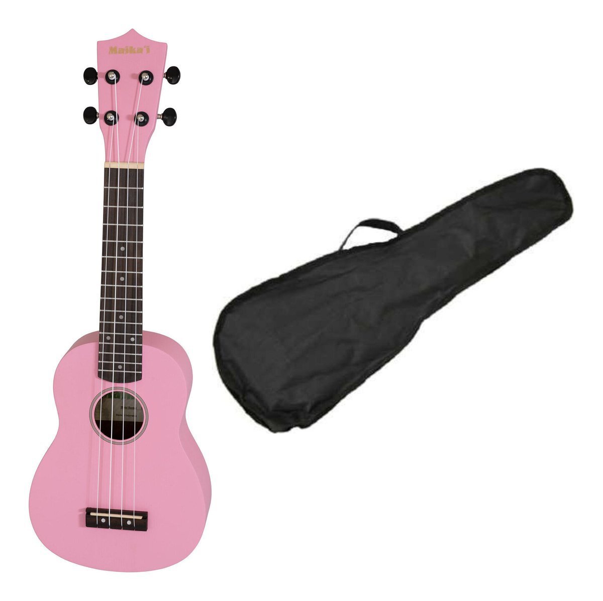 即決◆新品◆送料無料Maika’i MKU-1/PK/ケース(ピンク ソプラノウクレレ ギヤペグ拍卖