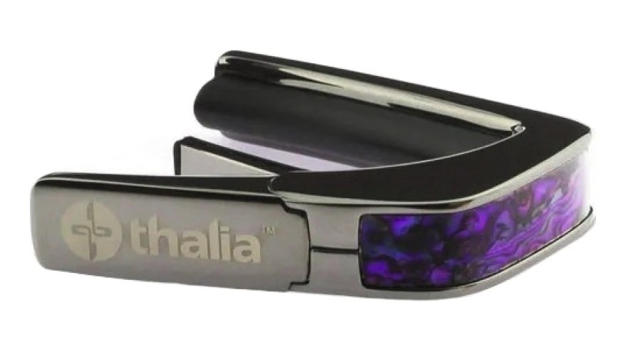 即決◆新品◆送料無料Thalia Capos Purple Paua/Black Chrome タリア カポ Exotic Shellシリーズ拍卖