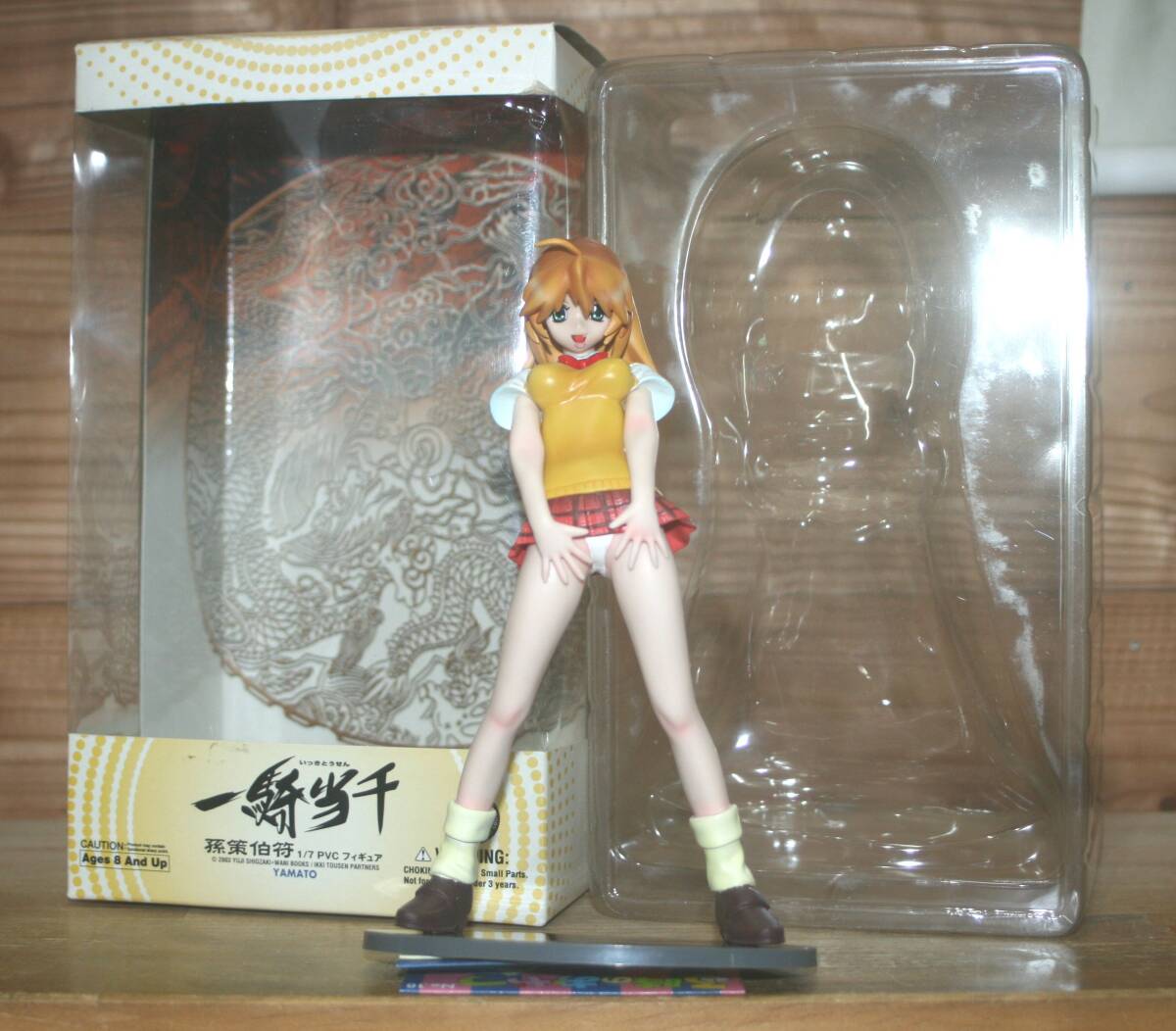 開封美品♪ SIF EX 孫策伯符 一騎当千 (1/7 やまと,関羽雲長,趙雲子龍,呂蒙子明,呂布奉先,劉備玄徳,張飛益徳,諸葛亮孔明,夏候淵妙才,典韋)拍卖