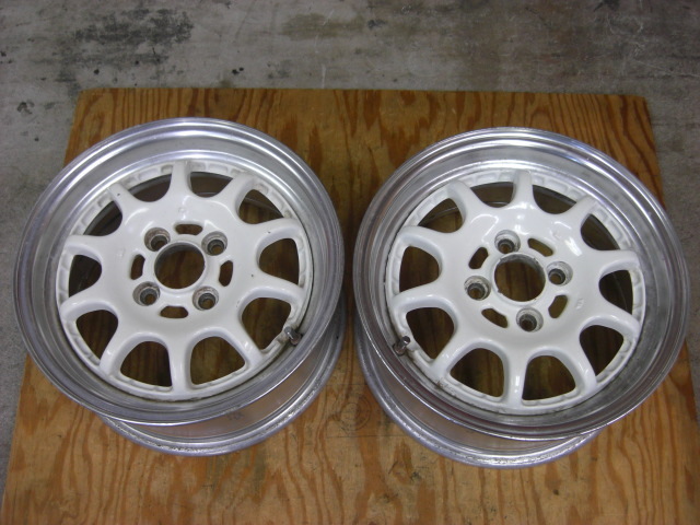 希少 激レア SPRINT HART スプリントハート 6.5J-14 off+43 PCD100 4H 2本 旧車 シビック ロードスター CR-X カローラ スターレット 送料安拍卖