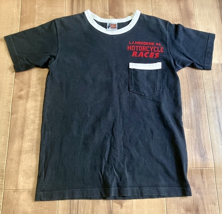 WEST RIDE ウエストライド リンガーTシャツ ブラック 32拍卖