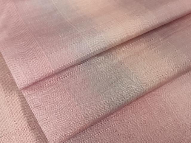 平和屋本店■極上 紅花紬 米沢 間道 鈴乃屋扱い 逸品 未使用 DZAA6000kh5拍卖