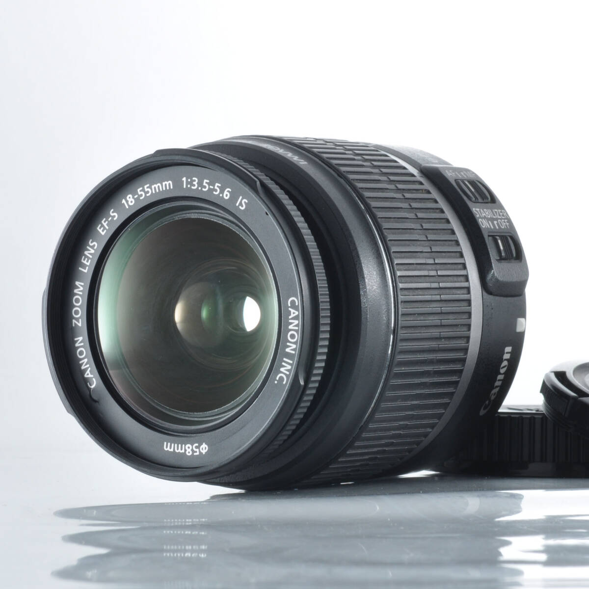 【キヤノン】僅かにくもりアリの分お買い得!Canon EF-S 18-55mm F3.5-5.6 IS 標準ズームレンズ EFSマウント #J941拍卖