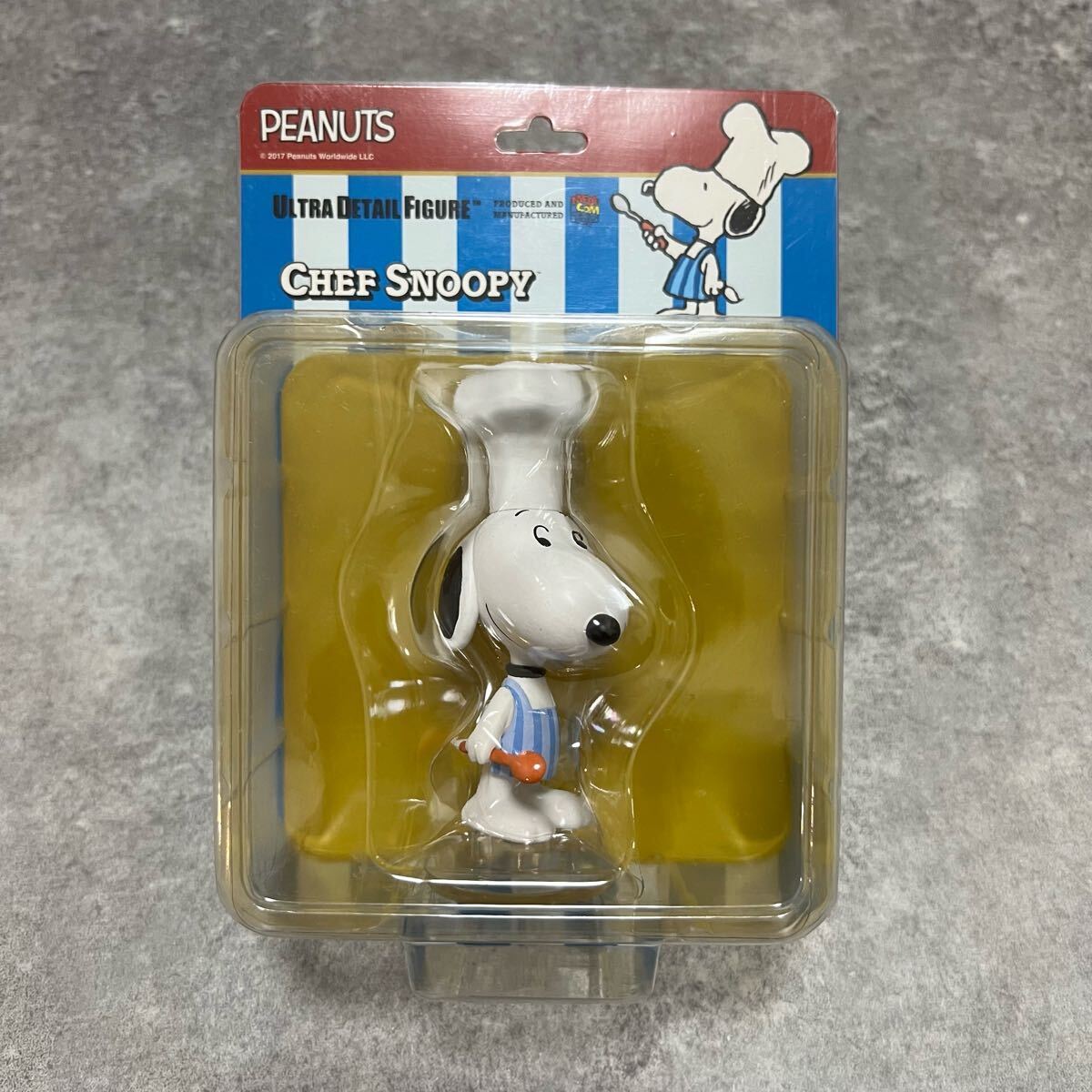 【未開封】PEANUTS UDF メディコムトイ シェフ スヌーピー フィギュア拍卖