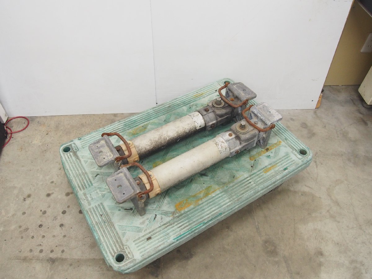 ☆【3T0625-5】 Hoshin ホーシン スーパーSSジャッキ 2本セット 57-86 アルミギア式サポート 動作保証拍卖