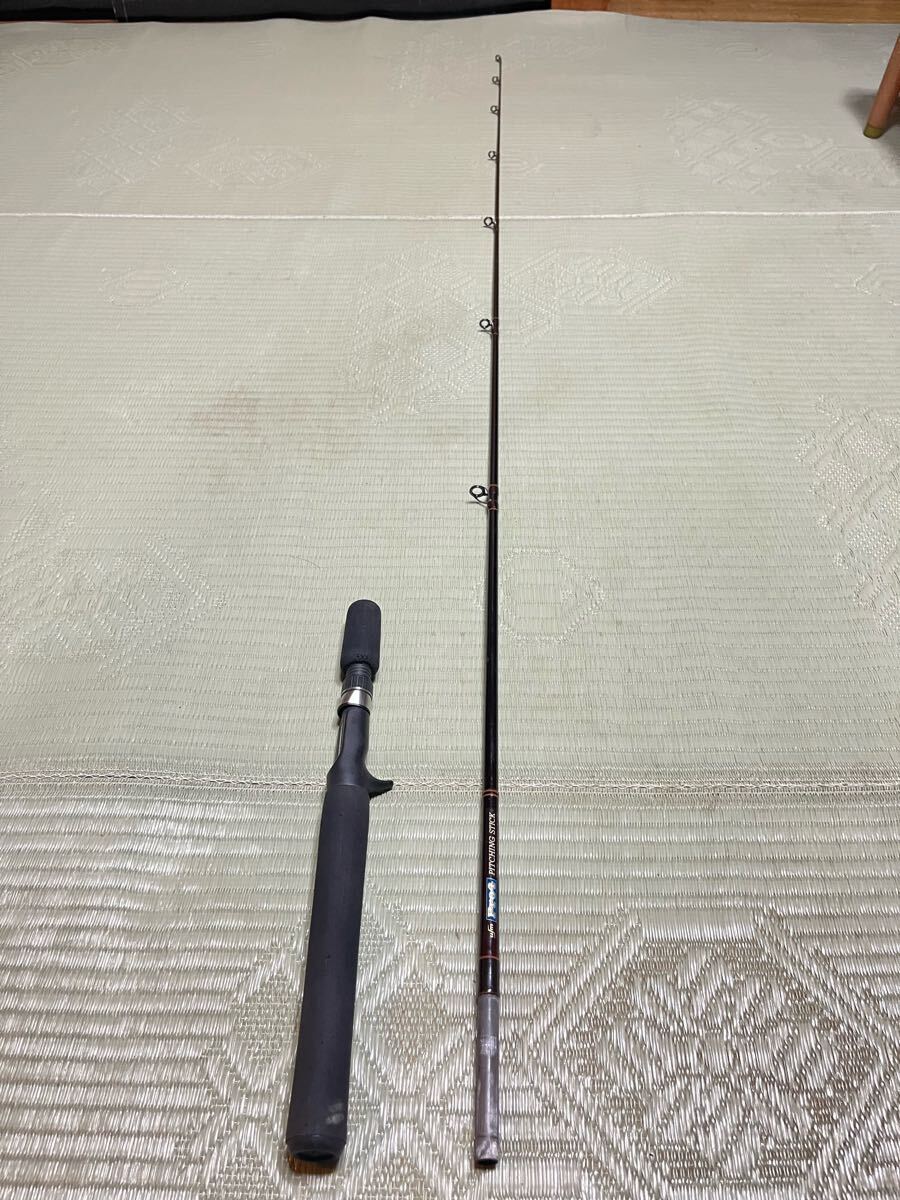 オールド!希少!ufm ウエダ プロ4 PSB-66 ピッチングスティック Pro 4 1ピース ベイトロッド オールドロッド拍卖