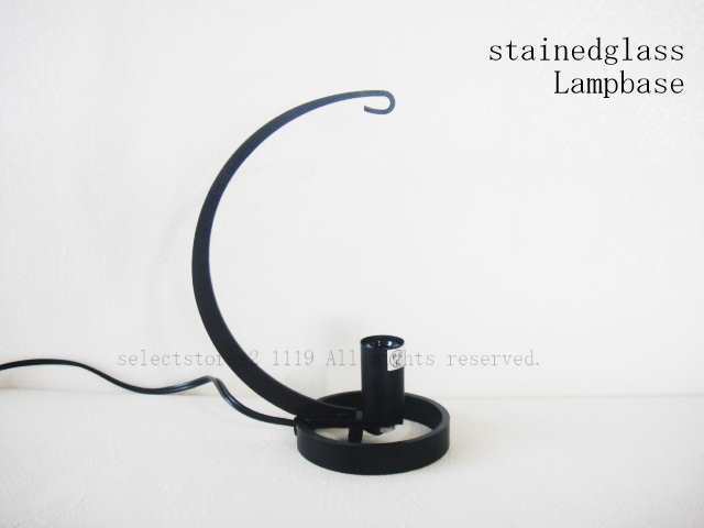 特価★ステンドグラス専用吊り型ランプベースE12 055フロアスタンドタイプ テーブルランプLED電球対応トルコランプ吊り下げ すずらん型拍卖
