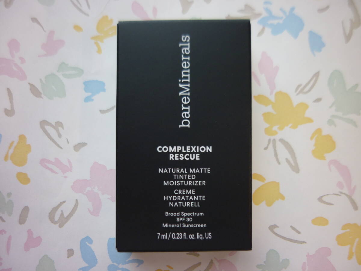 ベアミネラル★CR ナチュラル マット モイスチャライザー★バニラ02★7ml★ファンデーション日中用保湿クリーム★美ST付録★サンプル拍卖