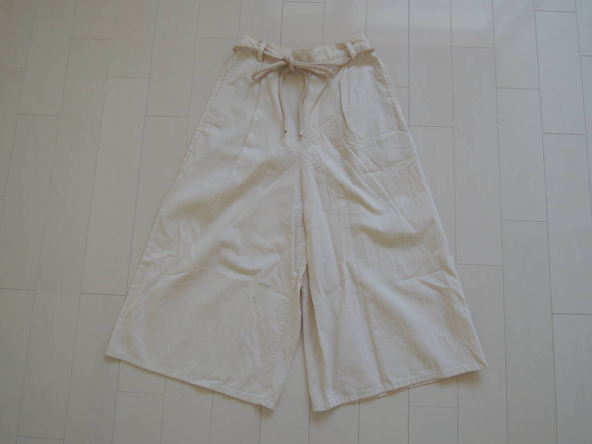 100円~ chocol raffine コットン キュロットパンツ F拍卖