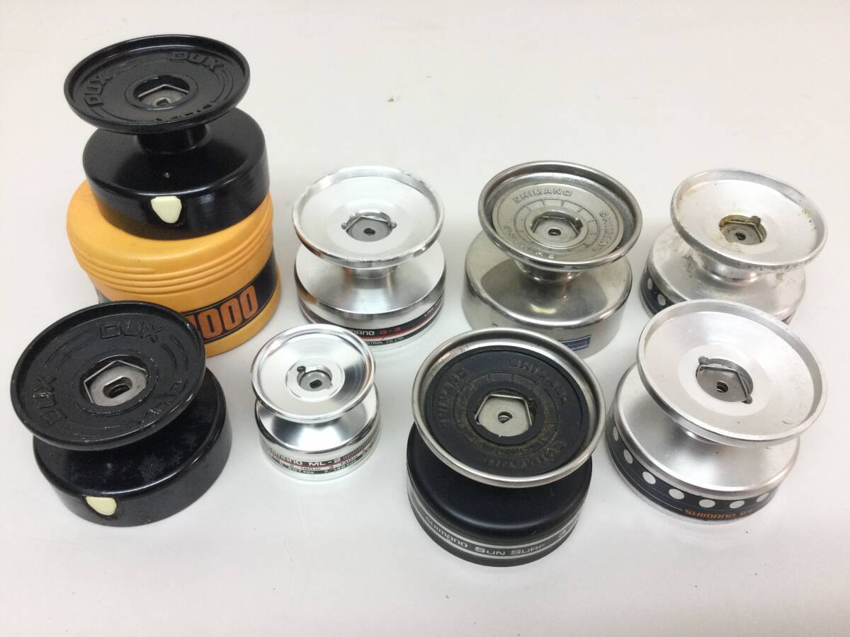 ★ SHIMANO シマノ SUN SURF 3 DUX4000 G-3 ML-2 他 8個 オールド レトロ ヴィンテージ フィッシング まとめ拍卖