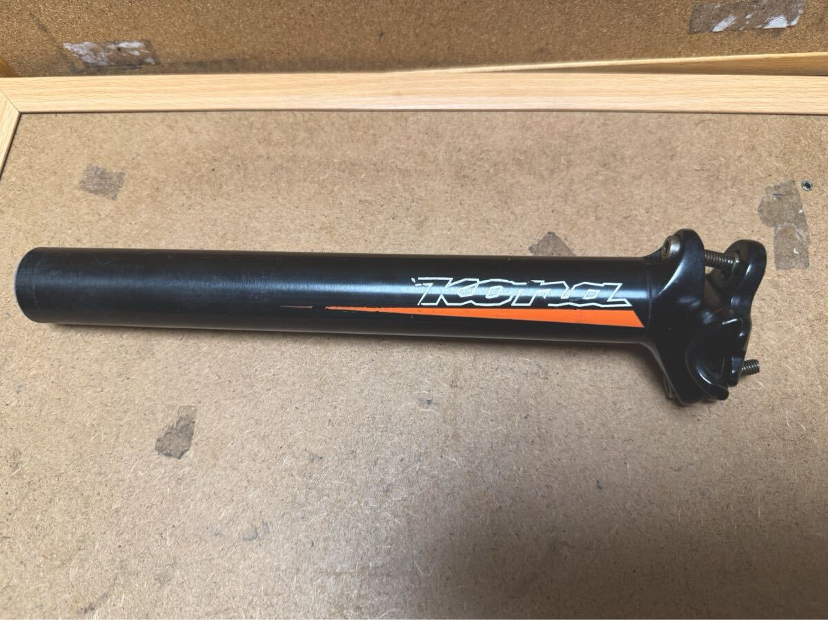 KONA Black 31.6/230アルミシートポスト Φ:31.6mm /長さ:230mm 中古拍卖