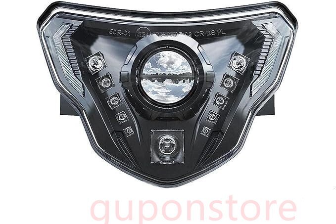 【6000Kの純白LEDチップを採用 強力な照明能力!】BMW G310GS(2016-2021年)/BMW G310R(2016-2021年)用 LEDヘッドライト拍卖
