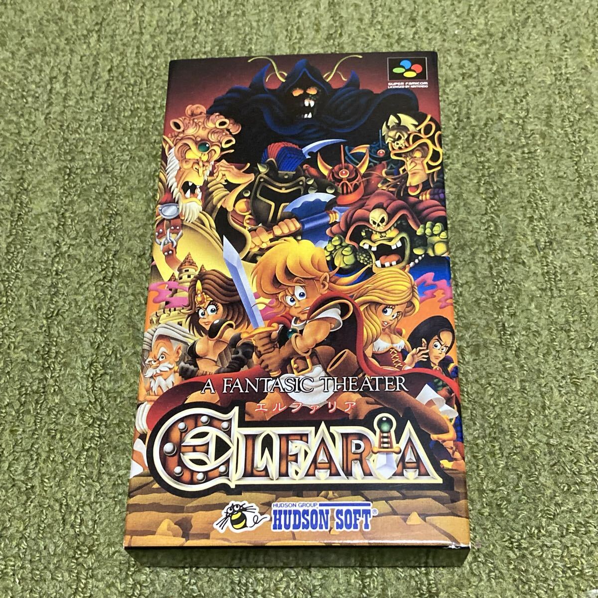 エルファリア SFC スーパーファミコン ソフトなし 中古品拍卖