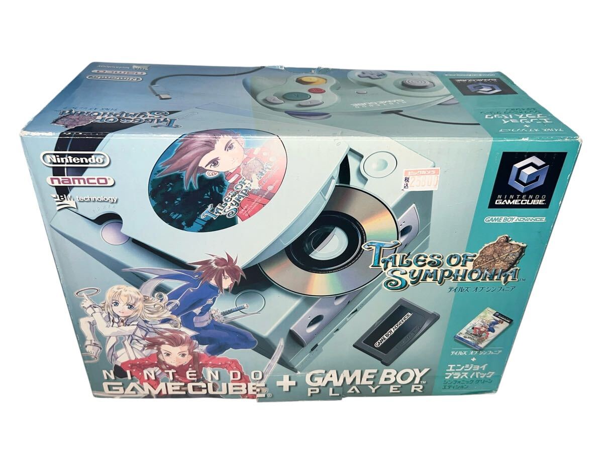ニンテンドー ゲームキューブ 本体 テイルズオブシンフォニア グリーン拍卖