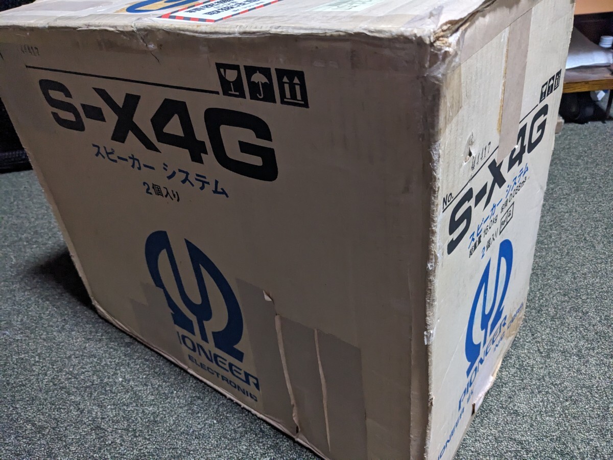 【箱付き】Pioneer S-X4G ペア JBL ロカンシー拍卖